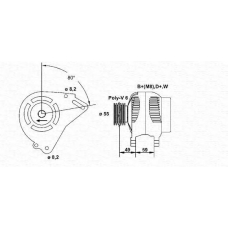 943356789010 MAGNETI MARELLI Генератор