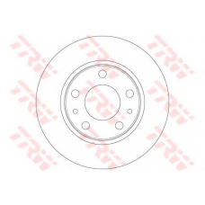 DF6412 TRW Тормозной диск
