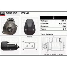 DRS8100 DELCO REMY Стартер