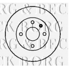 BBD4320 BORG & BECK Тормозной диск