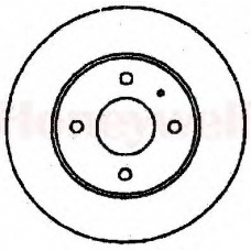 561129B BENDIX Тормозной диск
