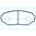 BP-3510 KAVO PARTS Комплект тормозных колодок, дисковый тормоз