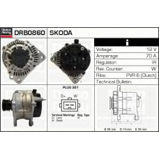 DRB0860 DELCO REMY Генератор