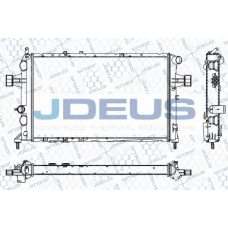 RA0200820 JDEUS Радиатор, охлаждение двигателя