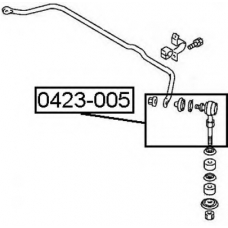 0423-005 ASVA Тяга / стойка, стабилизатор