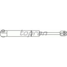 400 659 TOPRAN Газовая пружина, крышка багажник