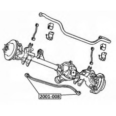 2001-008 ASVA Подвеска, рычаг независимой подвески колеса