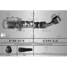 8541 Malo Тормозной шланг