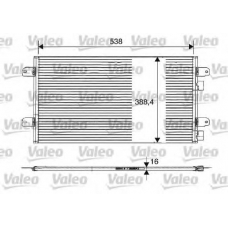 817701 VALEO Конденсатор, кондиционер