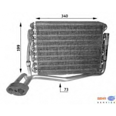 8FV 351 210-171 HELLA Испаритель, кондиционер