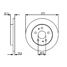 0 986 479 432 BOSCH Тормозной диск