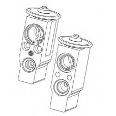 38376 NRF Расширительный клапан, кондиционер