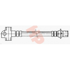 BH10057 HP Тормозной шланг