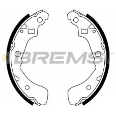 GF0665 BREMSI Комплект тормозных колодок