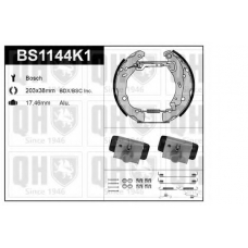 BS1144K1 QUINTON HAZELL Комплект тормозов, барабанный тормозной механизм