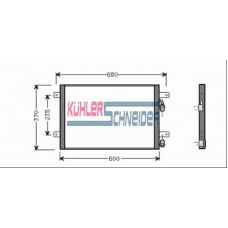 1320801 KUHLER SCHNEIDER Конденсатор, кондиционер