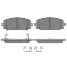 SP 617 PR SCT Комплект тормозных колодок, дисковый тормоз