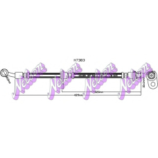 H7383 Brovex-Nelson Тормозной шланг