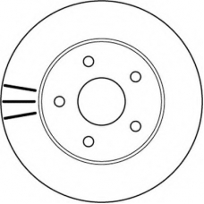 562147BC BENDIX Тормозной диск