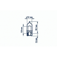 70717 NARVA Лампа накаливания, фонарь указателя поворота; ламп