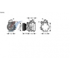 TOK441 AVA Компрессор, кондиционер
