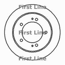 FBD1334 FIRST LINE Тормозной диск