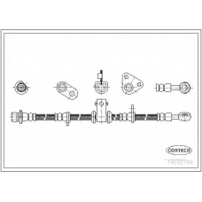 19032769 CORTECO Тормозной шланг