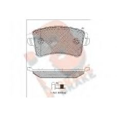 RB1835 R BRAKE Комплект тормозных колодок, дисковый тормоз