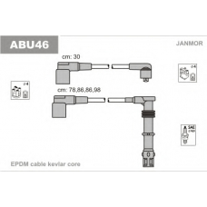 ABU46 JANMOR Комплект проводов зажигания