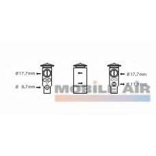 37001411 VAN WEZEL Расширительный клапан, кондиционер