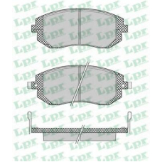 05P1363 LPR Комплект тормозных колодок, дисковый тормоз
