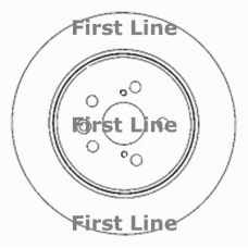 FBD1554 FIRST LINE Тормозной диск