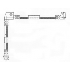 FHY3207 FERODO Тормозной шланг