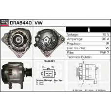 DRA9440 DELCO REMY Генератор
