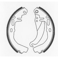 BS577 QUINTON HAZELL Комплект тормозных колодок