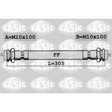 6600003 SASIC Тормозной шланг