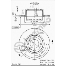 08.5636.20 BREMBO Тормозной диск