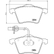 8DB 355 008-771<br />HELLA PAGID