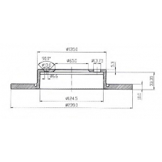 BDC1010 QUINTON HAZELL Тормозной диск