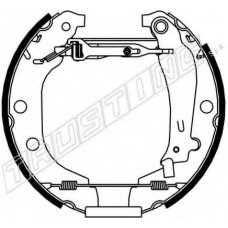 6163 TRUSTING Комплект тормозных колодок