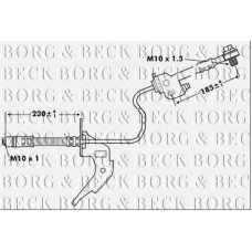 BBH7121 BORG & BECK Тормозной шланг