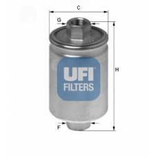 31.750.00 UFI Топливный фильтр