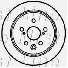 FBD1798 FIRST LINE Тормозной диск