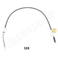 BC-118 JAPANPARTS Трос, стояночная тормозная система