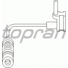 400 983 TOPRAN Датчик, износ тормозных колодок