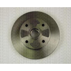 8120 50123 TRIDON Brake discs, front