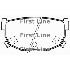 FBP3169 FIRST LINE Комплект тормозных колодок, дисковый тормоз