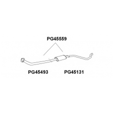 PG45559 VENEPORTE Предглушитель выхлопных газов