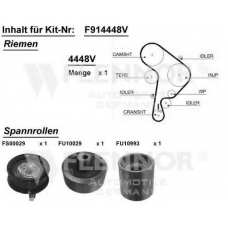 F904400V FLENNOR Комплект ремня грм