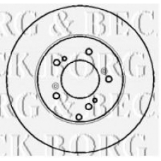 BBD4399 BORG & BECK Тормозной диск